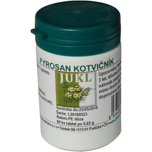 Fyrosan Kotvicnik - tablety Jukl