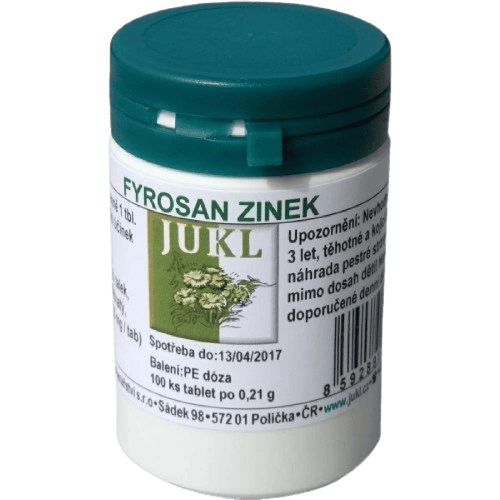 Fyrosan Zinek - tablety Jukl