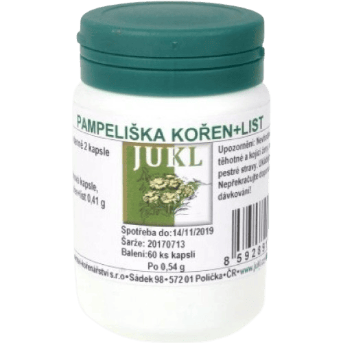 Pampeliska - kapsle Jukl